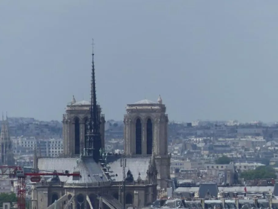 Paris Centre, Gorgeous Panorama, Terrace, Design Apartment
