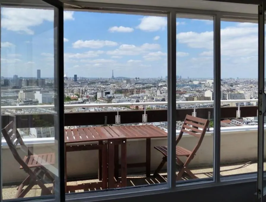 Paris Centre, Gorgeous Panorama, Terrace, Design Apartment