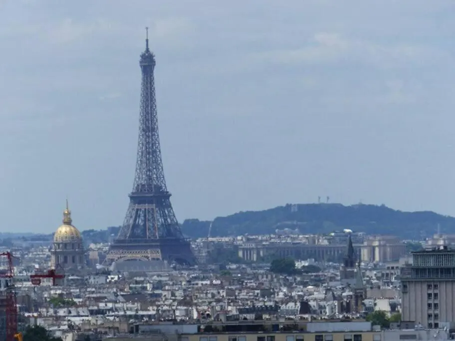Paris Centre, Gorgeous Panorama, Terrace, Design Apartment