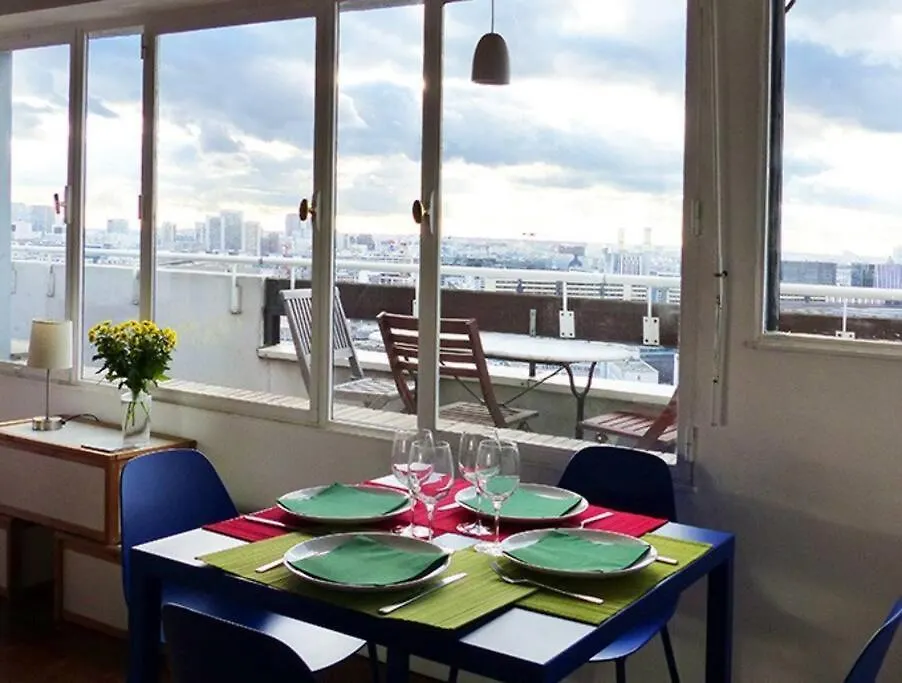 Paris Centre, Gorgeous Panorama, Terrace, Design Apartment 0*,  France